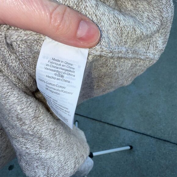 Madewell Women's XL Multicolor Knot Front Sweater Tee - Picture 6 of 6